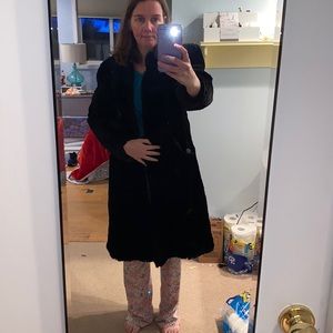 Authentic Beaver fur coat